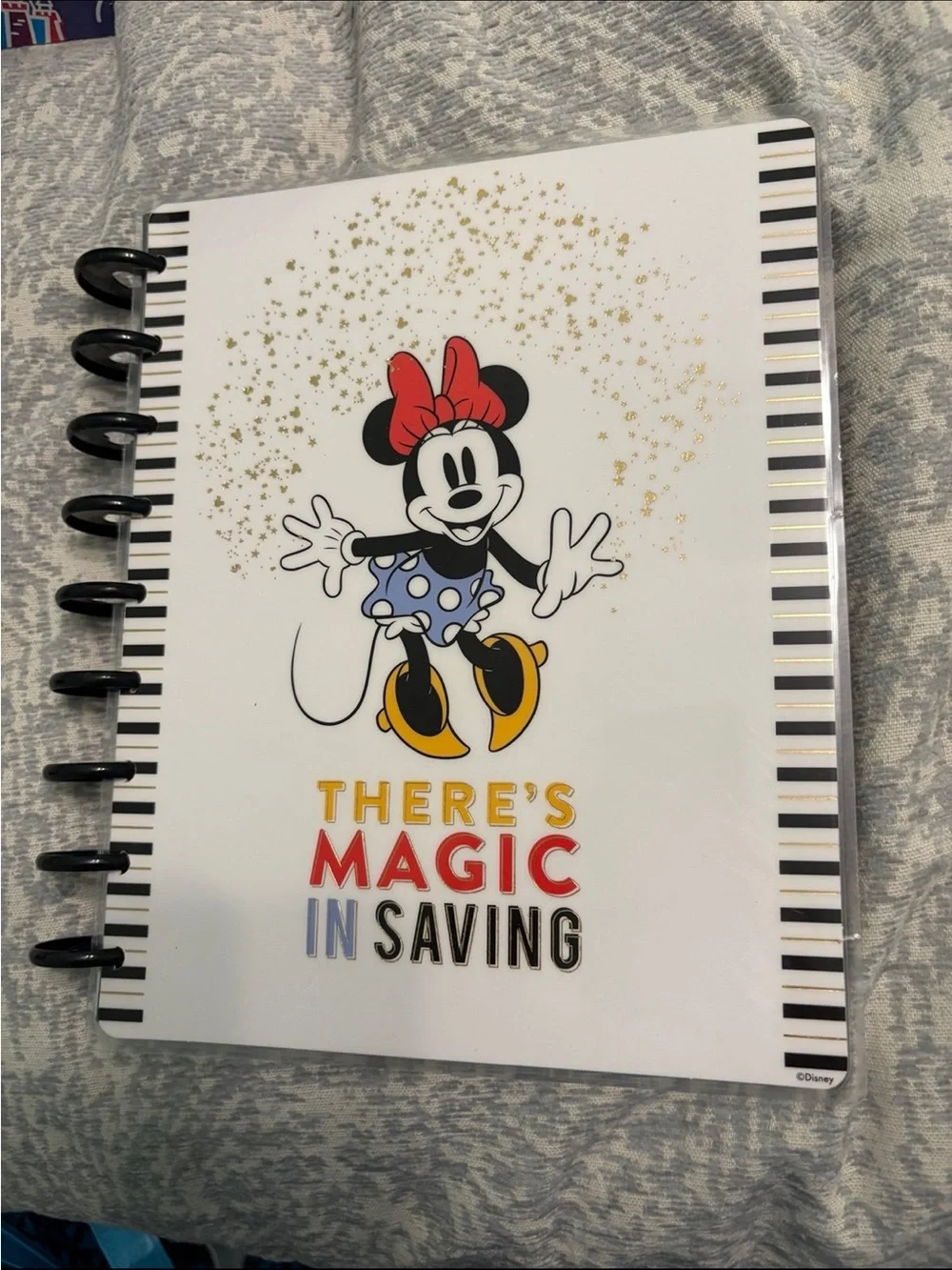 Happy Planner Classic Disney Minnie Mouse Budget Journal Disc